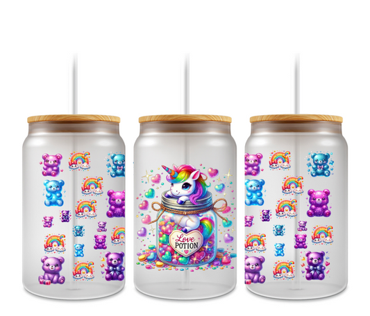 EXCLUSIVE DECAL #15 - UNICORN CANDY -  HOLOGRAPHIC DECAL