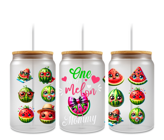 EXCLUSIVE DECAL #19 - ONE IN A MELON MOM - HOLOGRAPHIC DECAL