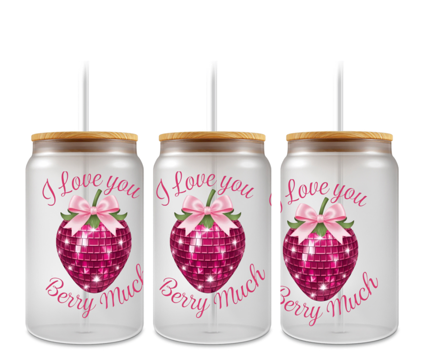 EXCLUSIVE DECAL #27 - I LOVE YOU BERRY MUCH - REGULAR DECAL