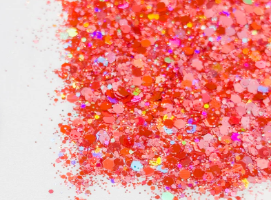 Glitter for your perfect Glitzy Globe Tumbler - Red and Orange's